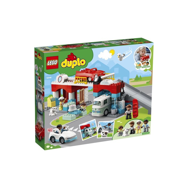 LEGO 10948 DUPLO  AUTORIMESSA E AUTOLAVAGGIO GIUGNO 2021