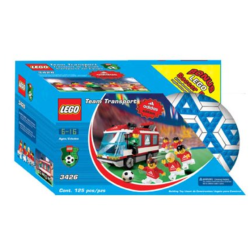 LEGO 3426 TEAM TRANSPORT - ADIDAS EDITION - SET ESCLUSIVO