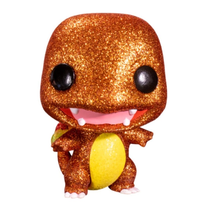 FUNKO POP GAMES 455 CHARMANDER GLITTER POKEMON LIMITED EDITION - 2021 SPRING