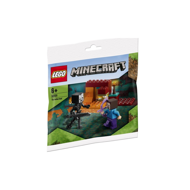 LEGO 30331 THE NETHER DUEL - POLYBAG MINECRAFT ESCLUSIVA