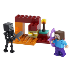 LEGO 30331 THE NETHER DUEL - POLYBAG MINECRAFT ESCLUSIVA