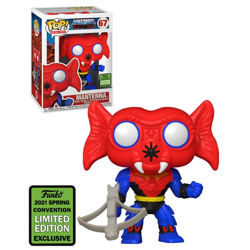 FUNKO POP RETRO TOYS 67 MANTENNA - MASTERS OF THE UNIVERSE LIMITED EDITION 10 cm