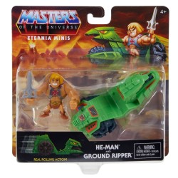 MASTERS OF THE UNIVERSE ETERNIA MINI VEHICLES CREATURES HE-MAN AND GROUND RIPPER