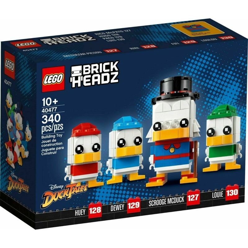 LEGO 40477 DISNEY BRICKHEADZ Paperone, Qui, Quo e Qua GIUGNO 2021