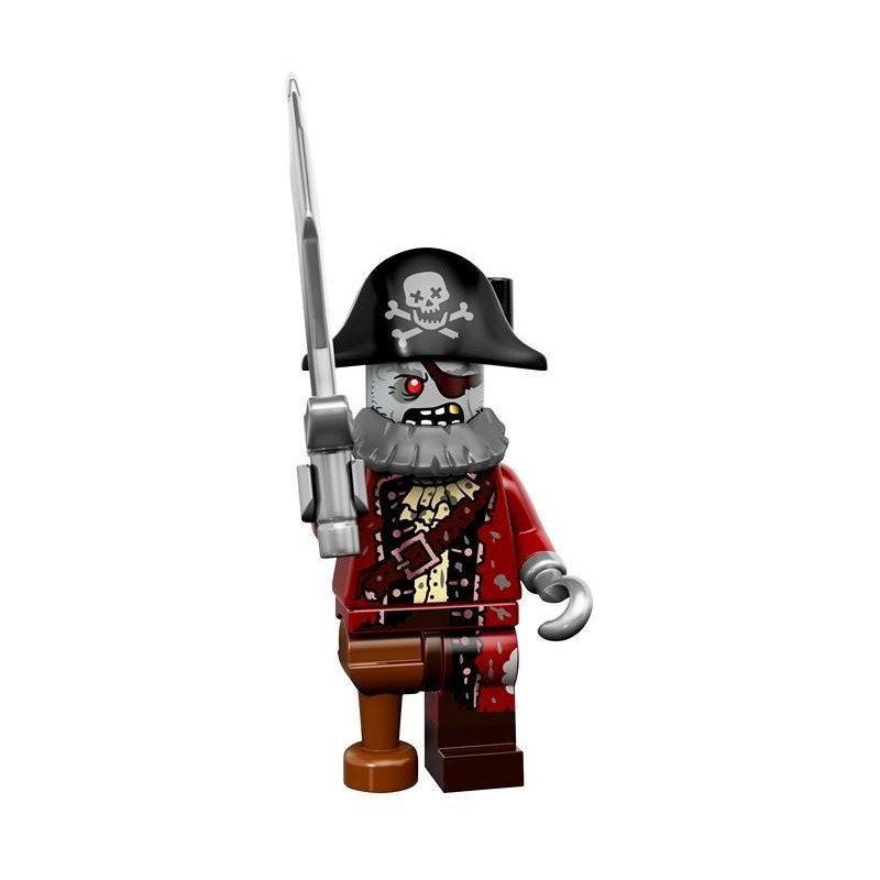 LEGO MINIFIGURES SERIE 14 PIRATA ZOMBIE - Zombie Pirate 71010 - 2