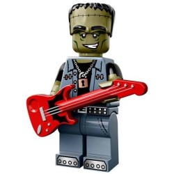 LEGO MINIFIGURES SERIE 14 RAGAZZO SCHELETRO - Monster Rocker 71010 - 12