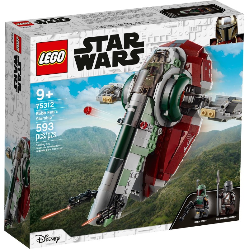 LEGO 75312 STAR WARS TM ASTRONAVE DI BOBA FETT AGOSTO 2021