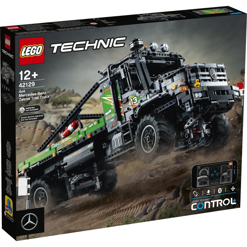 LEGO 42129 TECHNIC CAMION FUORISTRADA 4X4 MERCEDES-BENZ ZETROS AGOSTO 2021
