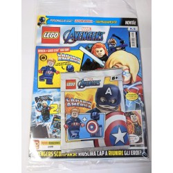 LEGO AVENGERS MAGAZINE 6 + POLIBAG CAPTAIN AMERICA ESCLUSIVA