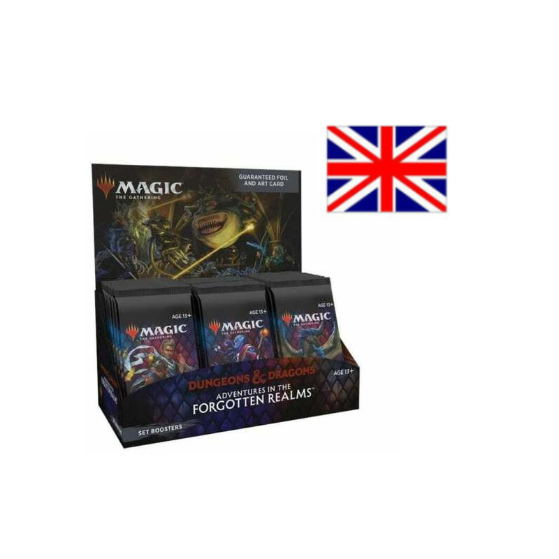 MAGIC THE GATHERING ADVENTURES IN THE FORGOTTEN REALMS - SET BSTR ENG - BOX  CON 30 PZ