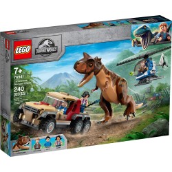 LEGO 76941 JURASSIC WORLD L’INSEGUIMENTO DEL DINOSAURO CARNOTAURUS SET 2021