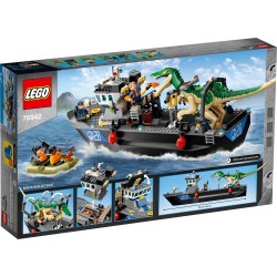 LEGO 76942 JURASSIC WORLD FUGA SULLA BARCA DAI DINOSAURI BARYONYX SETTEMBRE 2021