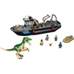 LEGO 76942 JURASSIC WORLD FUGA SULLA BARCA DAI DINOSAURI BARYONYX SETTEMBRE 2021