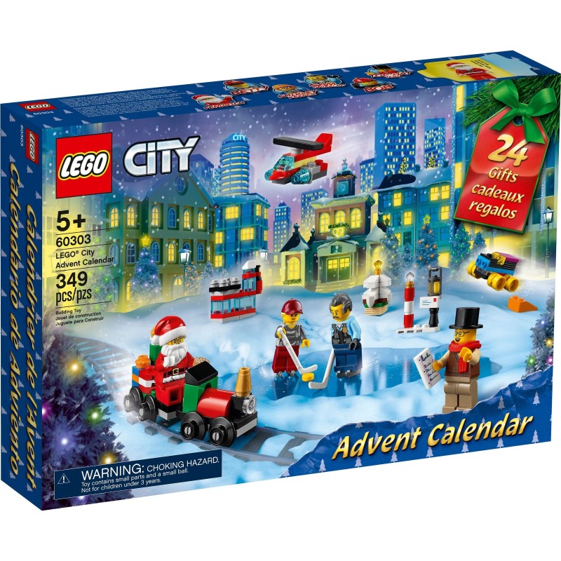 LEGO 60303 CITY  CALENDARIO DELL'AVVENTO  NATALE 2021