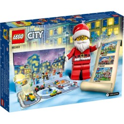 LEGO 60303 CITY  CALENDARIO DELL'AVVENTO  NATALE 2021