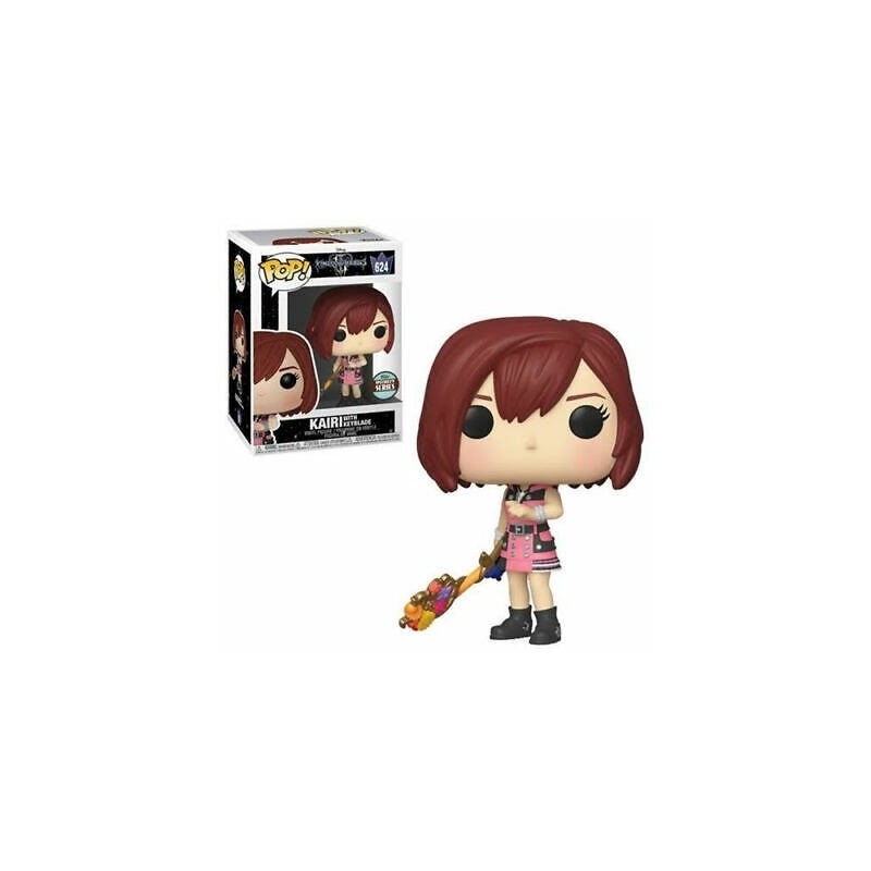 FUNKO POP 624 KAIRI WITH KEYBLADE - KINGDOM HEARTS DISNEY scatola un pò rovinata