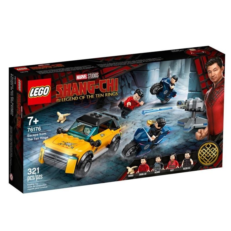 LEGO 76176 MARVEL STUDIOS SHANG-CHI Fuga dai Dieci Anelli LEGEND OF THE TEN RING