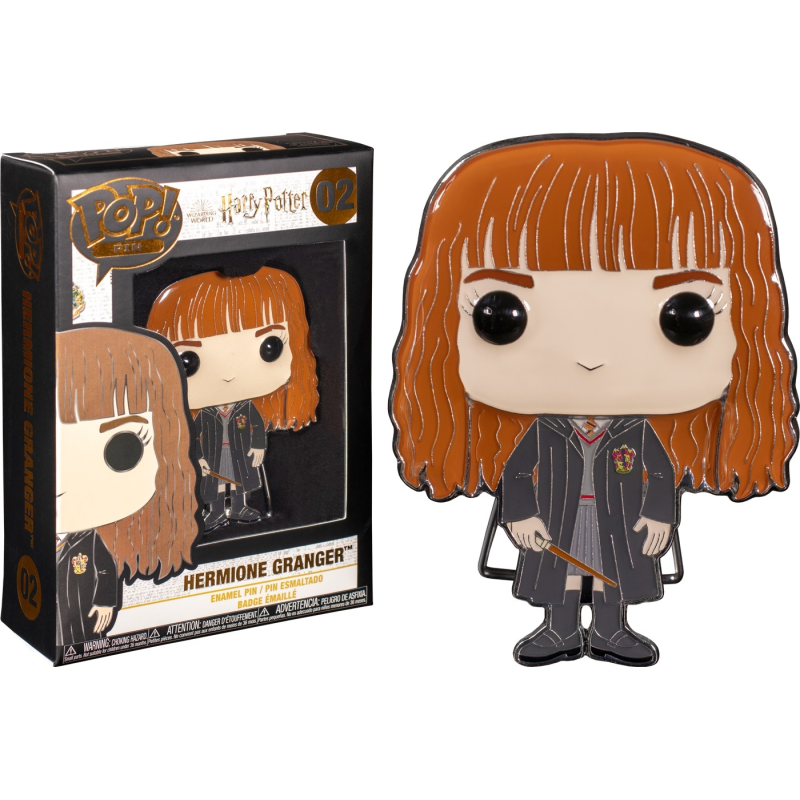 FUNKO POP PIN HARRY POTTER 02 HERMIONE GRANGER - 10 CM SPILLA SMALTATA