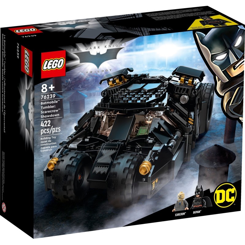 LEGO 76239 DC COMICS Batmobile Tumbler: resa dei conti con Scarecrow SCATOLA ROVINATA