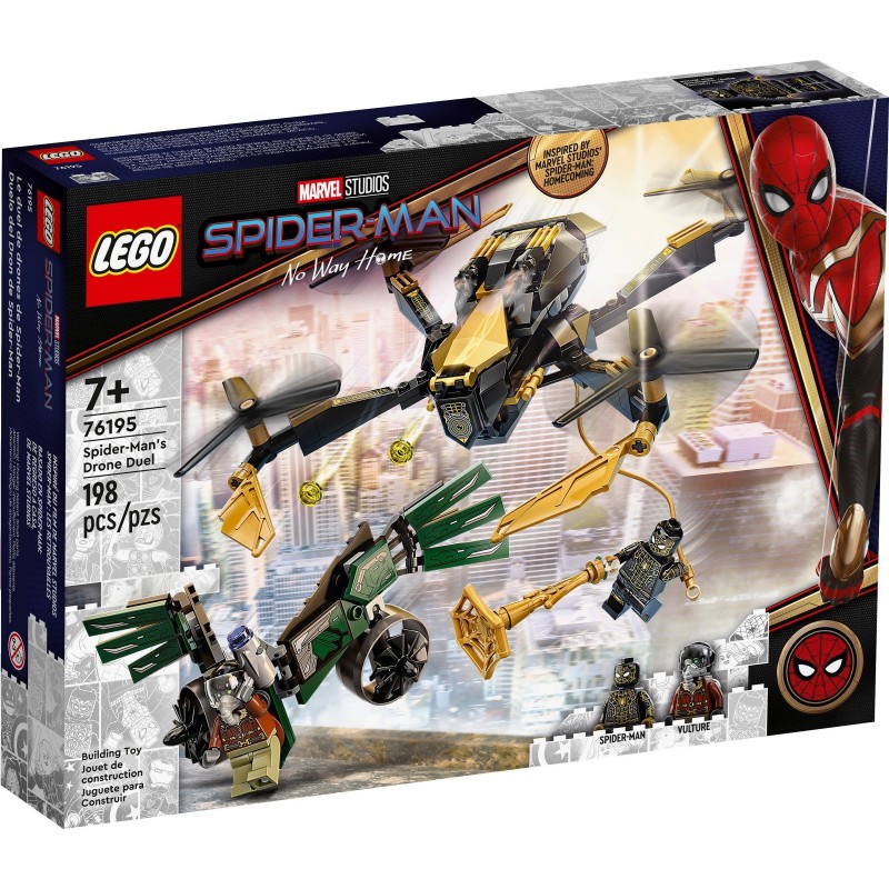 LEGO 76195 MARVEL SUPER HEROES DUELLO CON IL DRONE DI SPIDER-MAN