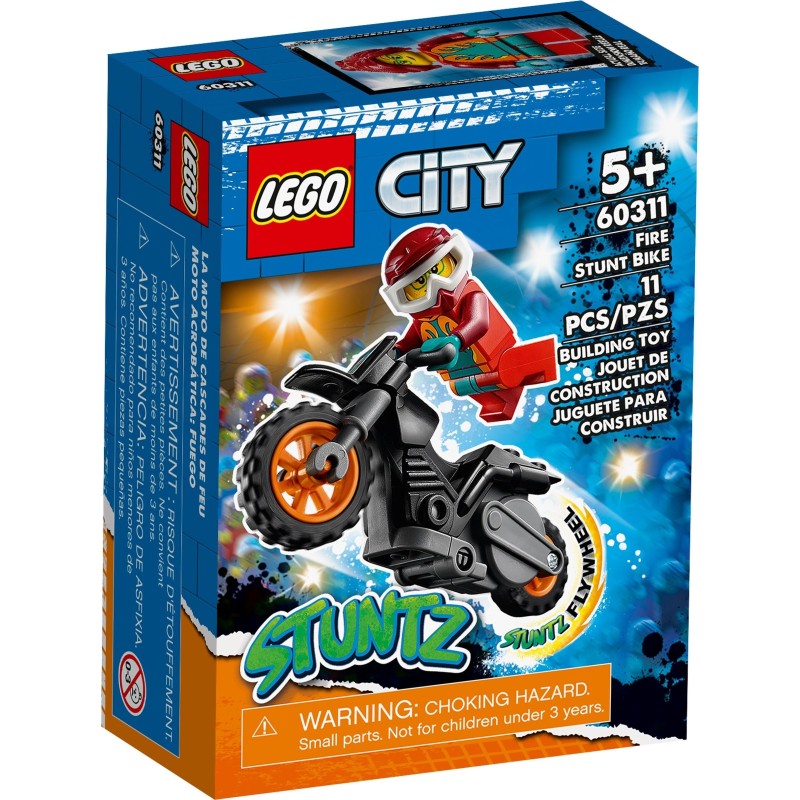 LEGO 60311 CITY STUNT BIKE ANTINCENDIO OTTOBRE 2021