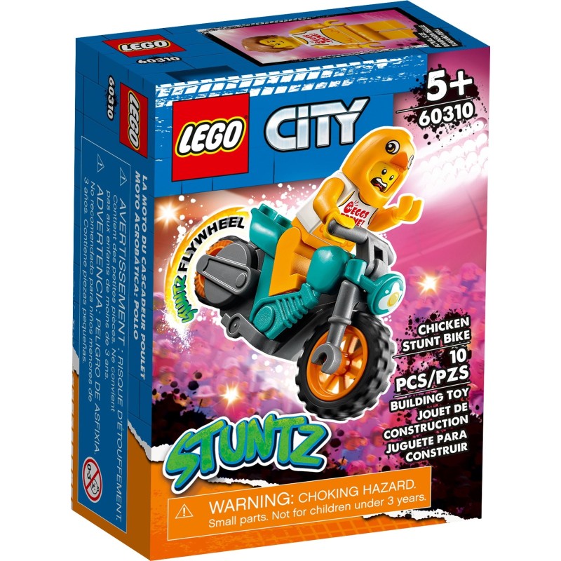 LEGO 60310 CITY STUNT BIKE DELLA GALLINA OTTOBRE 2021