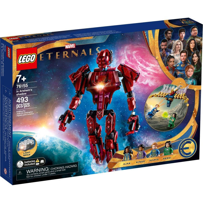 LEGO 76155 MARVEL SUPER HEROES Gli Eternals all’ombra di Arishem OTTOBRE 2021