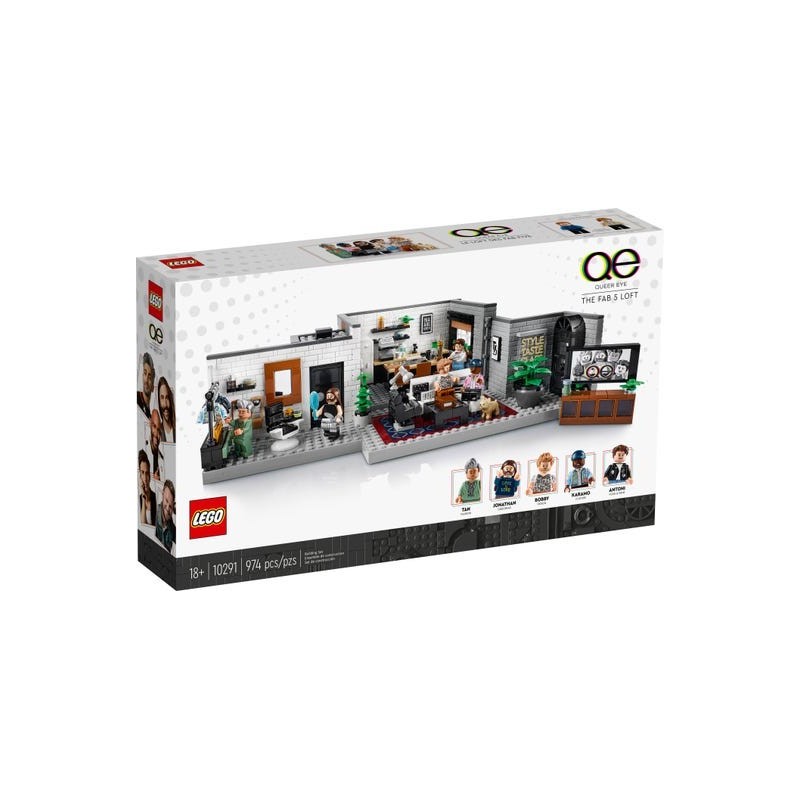 LEGO 10291 CREATOR - CREATOR EXPERT Queer Eye - Loft dei Fab FiveGIUGNO 2021