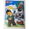 LIBRO LEGO CITY A SUON DI ROCK! + MINIFIGURE PILOTA MECCANICO  ESCLUSIVA