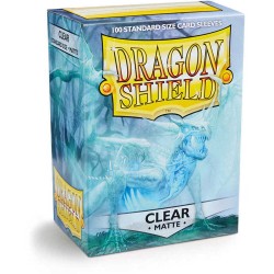 Dragon Shield Standard Sleeves - MATTE CLEAR (100 bustine - AT11001