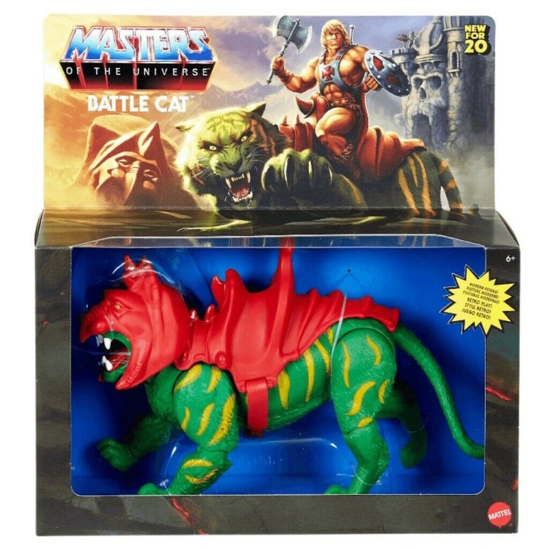 MATTEL MASTERS OF THE UNIVERSE ORIGINS HE-MAN BATTLE CAT ACTION FIGURE