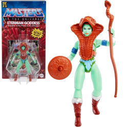 MASTERS OF THE UNIVERSE ORIGINS ACTION FIGURE GREEN ETERNIAN GODDESS 14 CM