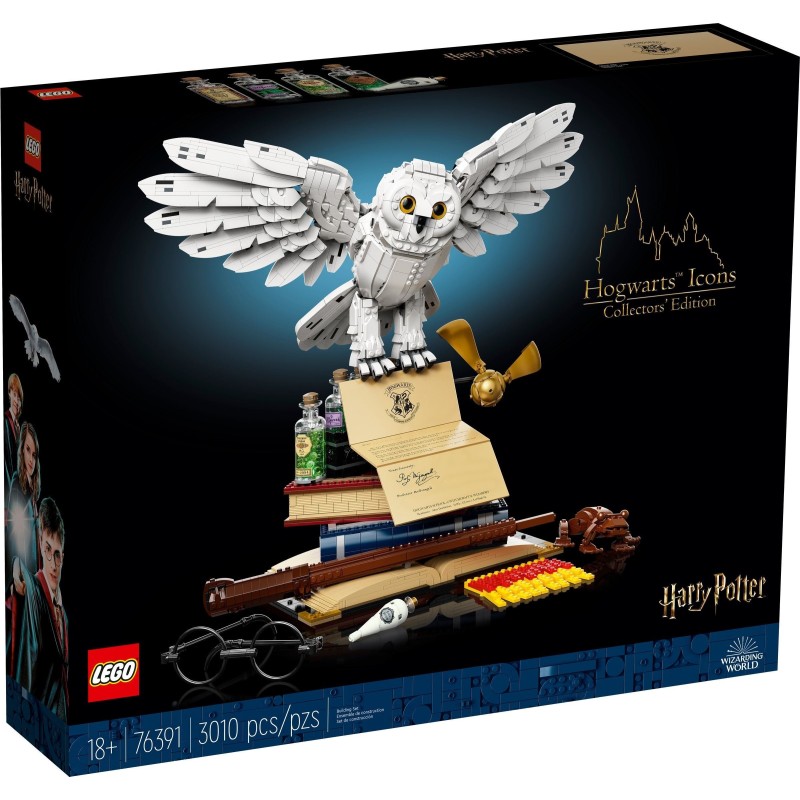 LEGO 76391 HARRY POTTER ICONE DI HOGWARTS EDIZIONE DEL COLLEZIONISTA GEN 2022