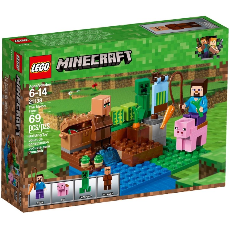 LEGO 21138 MINECRAFT La fattoria dei meloni