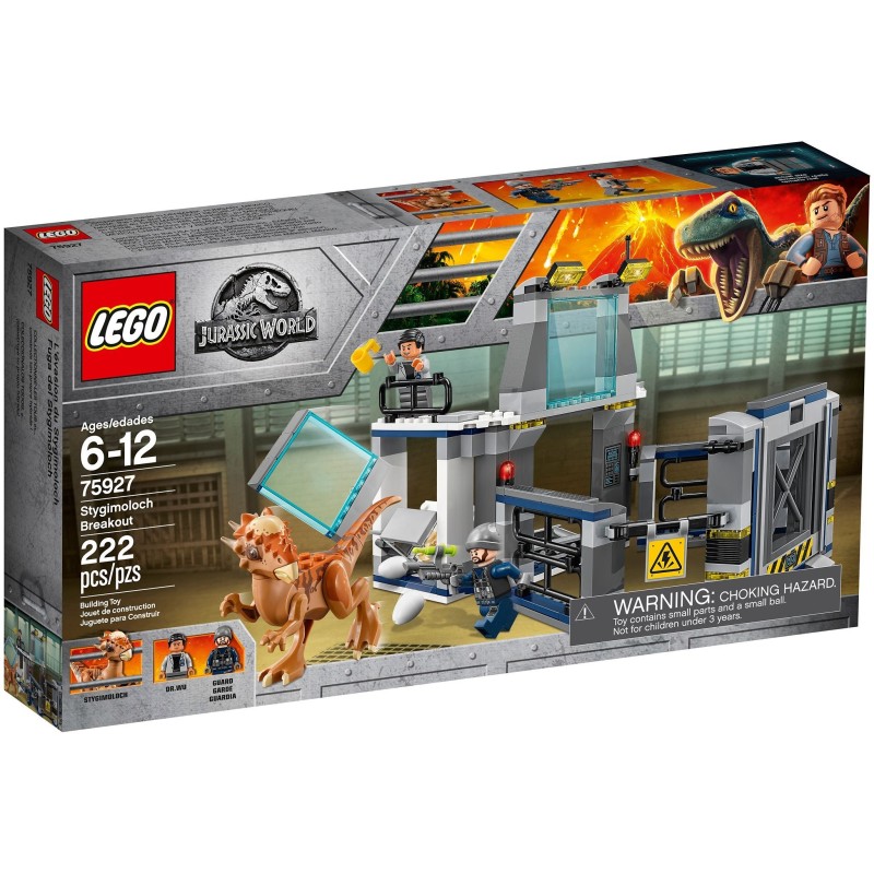 LEGO 75927 JURASSIC WORLD EVASIONE DELLO STYGIMOLOCH Stygimoloch Breakout