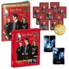 HARRY POTTER COFANETTO ROSSO TREASURE MAGHI E STREGHE con ALBUM BUSTINE CARD