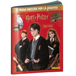 HARRY POTTER STARTER SET FIGURINE PER MAGHI E STREGHE con ALBUM BUSTINE CARD