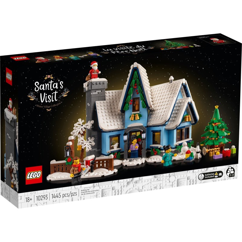 LEGO 10293 CREATOR EXPERT La visita di Babbo Natale DISP DA GEN 2022