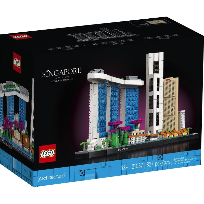 LEGO 21057 SINGAPORE ARCHITECTURE GENNAIO 2022
