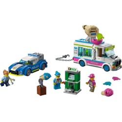 LEGO 60314 CITY IL FURGONE DEI GELATI E L’INSEGUIMENTO DELLA POLIZIA GEN 2022