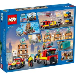 LEGO 60321 CITY VIGILI DEL FUOCO GENNAIO 2022