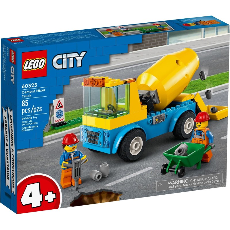 LEGO 60325 CITY AUTOBETONIERA GENNAIO 2022