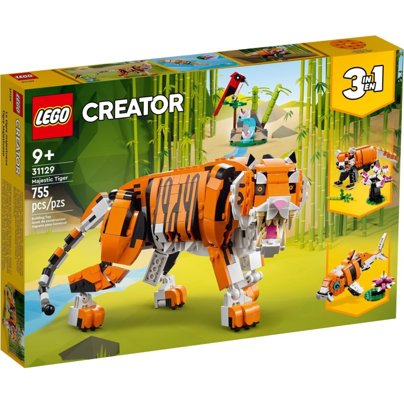LEGO 31129 CREATOR - CREATOR EXPERT TIGRE MAESTOSA GENNAIO 2022