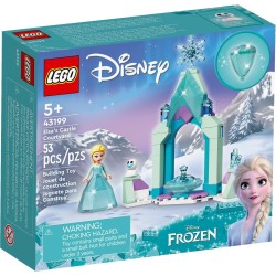 LEGO 43199 DISNEY PRINCESS IL CORTILE DEL CASTELLO DI ELSA GENNAIO 2022