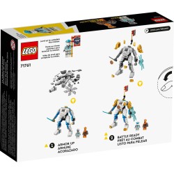 LEGO 71761 NINJAGO  MECH POTENZIATO DI ZANE - EVOLUTION GENNAIO 2022