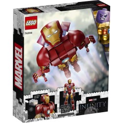 LEGO 76206 PERSONAGGIO DI IRON MAN MARVEL SUPER HEROES GENNAIO 2022