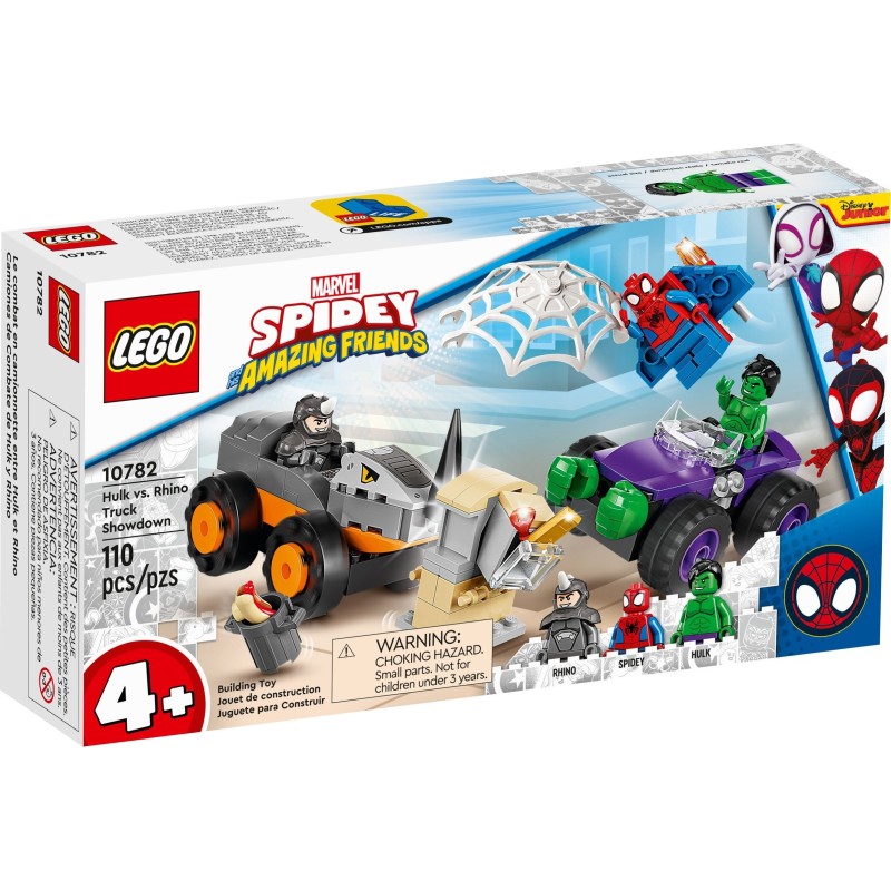 LEGO 10782 JUNIORS RESA DEI CONTI TRA HULK E RHINO GENNAIO 2022