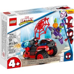 LEGO 10781 JUNIORS MILES MORALES: LA TECHNO TRIKE DI SPIDER-MAN GENNAIO 2022