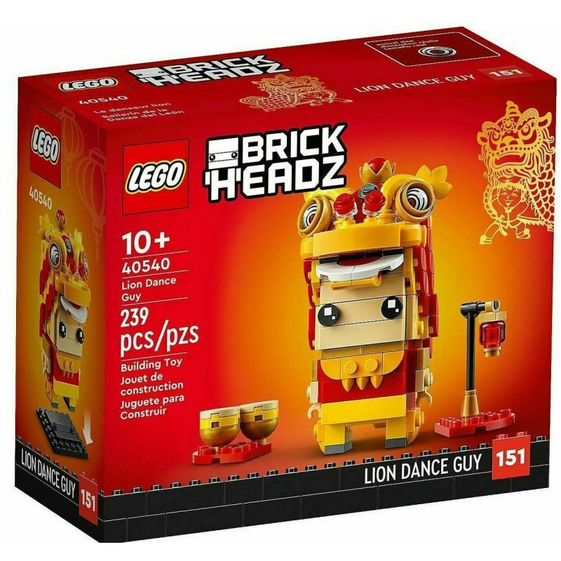 LEGO 40540 BRICKHEADZ DANZATORE DEL LEONE
