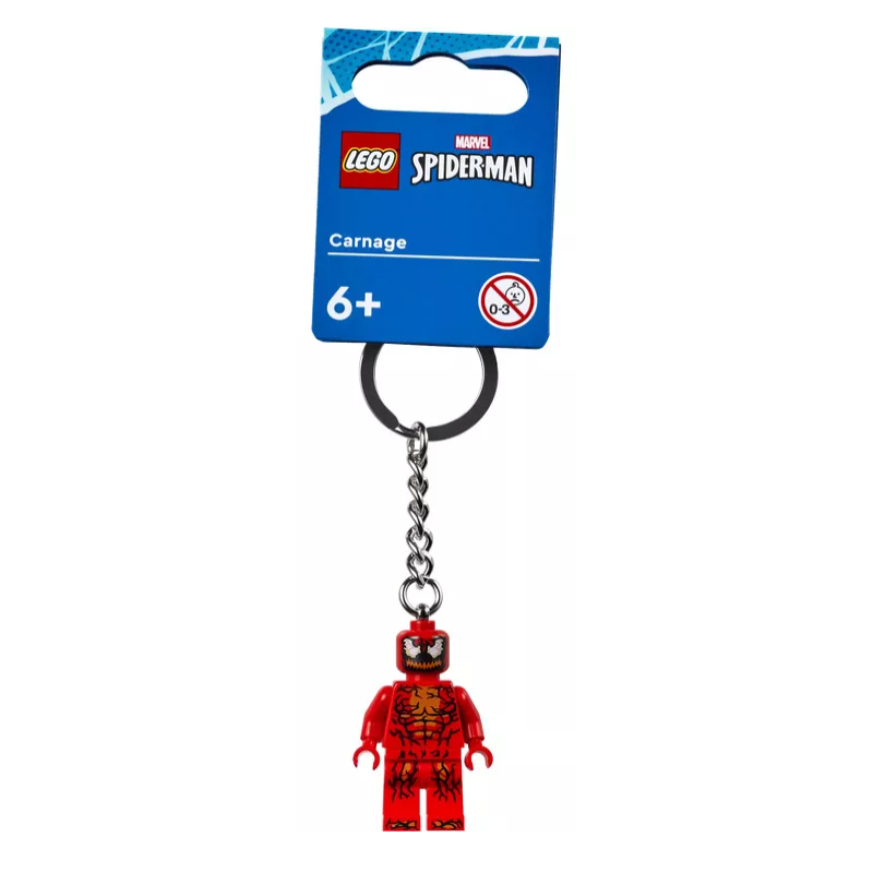 LEGO 854154 CARNAGE key chain portachiavi MARVEL SPIDERMAN